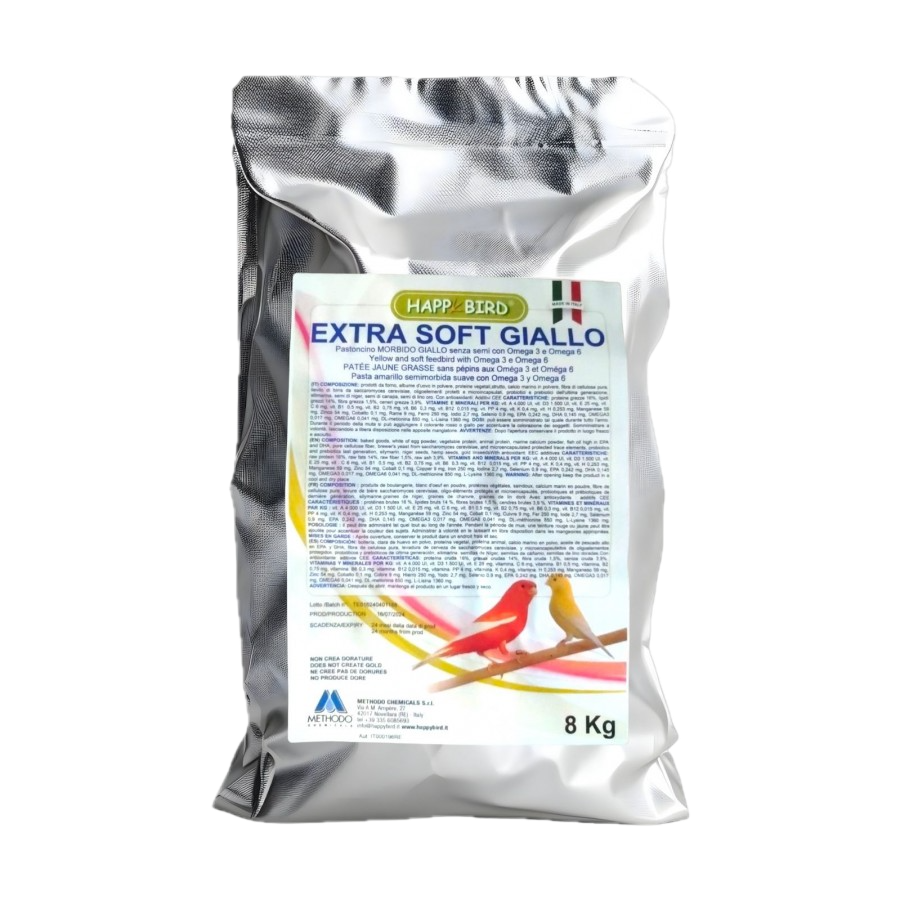 Happy Bird EXTRA SOFT GIALLO